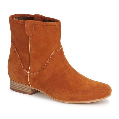 Chaussures Femme Boots Vic MUI Rouille