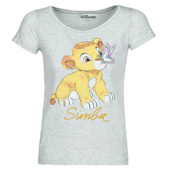 Vêtements Femme T-shirts manches courtes Yurban DISNEY THE LION KING Gris