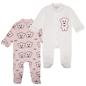 Vêtements Fille Pyjamas / Chemises de nuit Emporio Armani 6HHV06-4J3IZ-F308 Rose