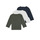 Vêtements Garçon T-shirts manches longues Emporio Armani 6HHD21-4J09Z-0564 Multicolore