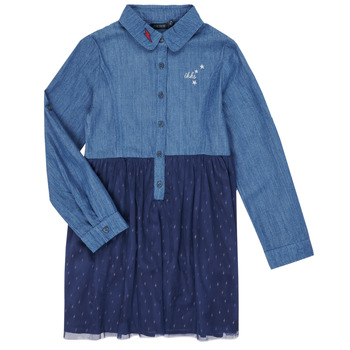 Vêtements Fille Robes courtes Ikks XR30122 Bleu