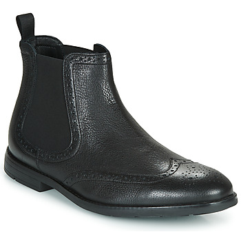 Chaussures Homme Boots Clarks RONNIE TOP Noir