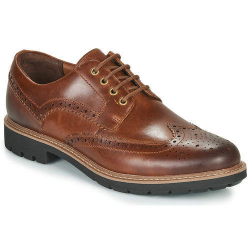 Chaussures Homme Derbies Clarks BATCOMBE WING Camel