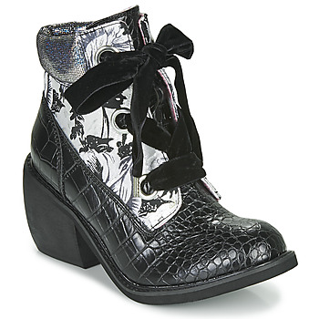 Chaussures Femme Boots Irregular Choice SCARPER Noir