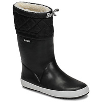 Chaussures Enfant Bottes de neige Aigle GIBOULEE Noir / Blanc