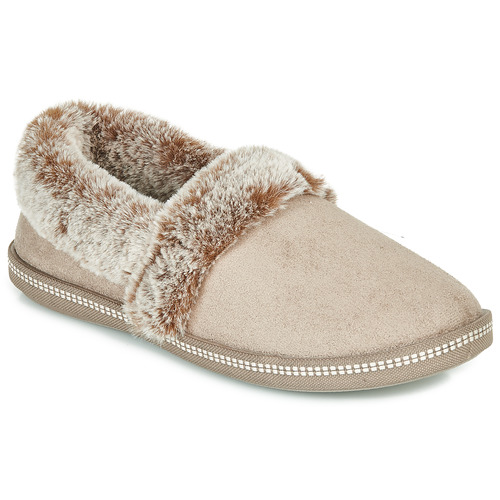Chaussures Femme Chaussons Skechers COZY CAMPFIRE Beige