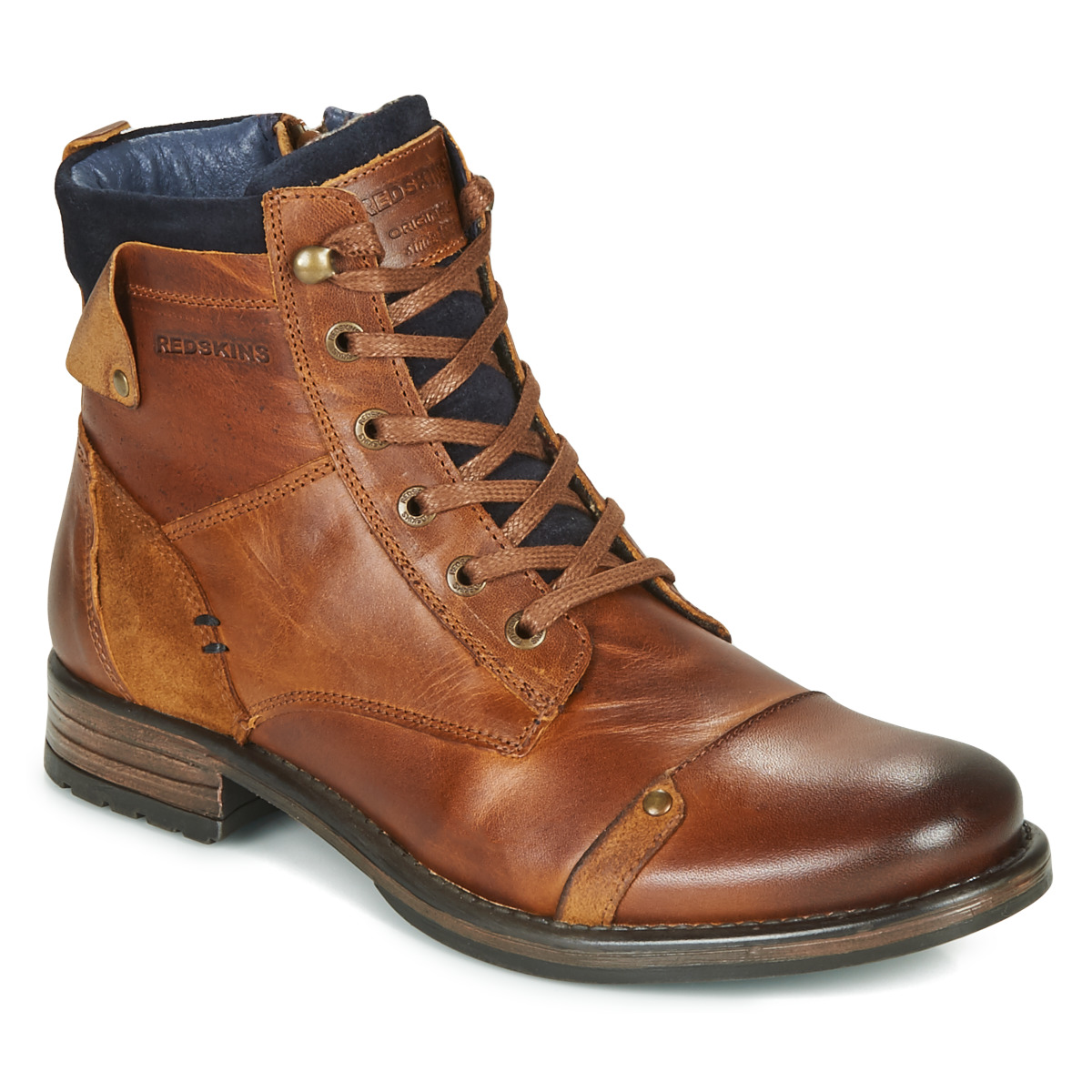 Chaussures Homme Boots Redskins YANI BOOTS Cognac