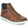 Chaussures Homme Baskets montantes Redskins ZOUK Marron