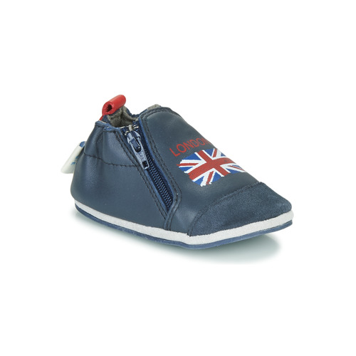 Chaussures Enfant Chaussons Robeez LONDON FLAG Marine