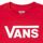 Vêtements Garçon T-shirts manches courtes Vans BY VANS CLASSIC Rouge