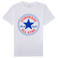 Vêtements Garçon T-shirts manches courtes Converse CORE CHUCK PATCH TEE Blanc