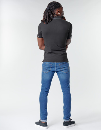 Calvin Klein Jeans TIPPING SLIM POLO Noir