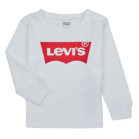 Vêtements Garçon T-shirts manches longues Levi's BATWING TEE LS Blanc