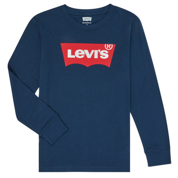 Vêtements Garçon T-shirts manches longues Levi's BATWING TEE LS Bleu