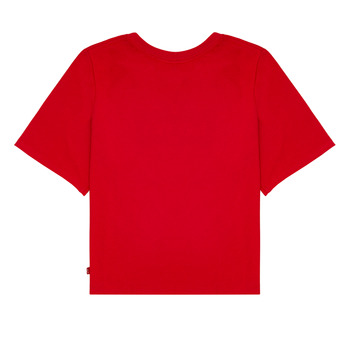 Levi's LIGHT BRIGHT CROPPED TEE Rouge