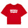 Vêtements Fille T-shirts manches courtes Levi's LIGHT BRIGHT CROPPED TEE Rouge