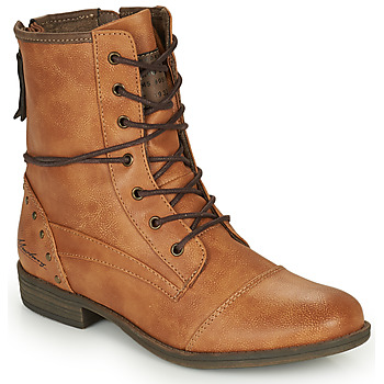Chaussures Femme Boots Mustang 1157508 Camel