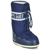 Chaussures Femme Bottes de neige Moon Boot NYLON Blue