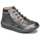 Chaussures Fille Boots Kickers BILLYZIP-2 Argenté