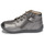 Chaussures Fille Boots Kickers BILLYZIP-2 Argenté