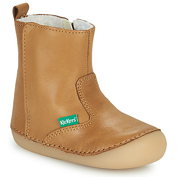 Chaussures Fille Boots Kickers SOCOOL CHO Camel