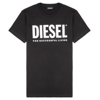 Vêtements Enfant T-shirts manches courtes Diesel TJUSTLOGO Noir