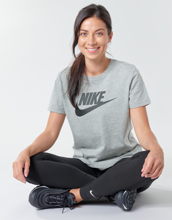 Nike W NSW TEE ESSNTL ICON FUTUR Gris