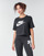 Vêtements Femme T-shirts manches courtes Nike W NSW TEE ESSNTL CRP ICN FTR Noir