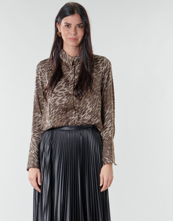Vêtements Femme Tops / Blouses Guess VIVIAN Leopard