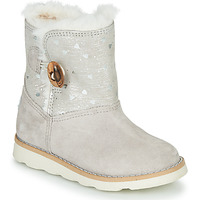 Chaussures Fille Boots Pablosky 491506 Gris