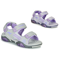 Chaussures Enfant Sandales sport Kangaroos Sandalshine Gris / Violet