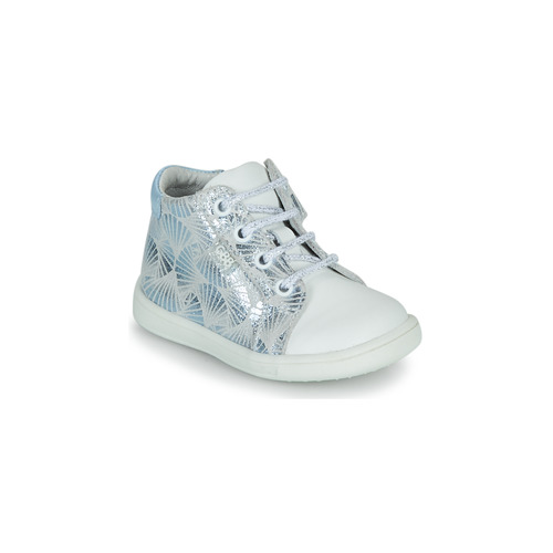 Chaussures Fille Baskets montantes GBB FAMIA Blanc / Bleu