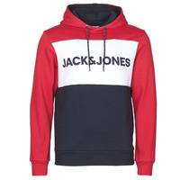 Vêtements Homme Sweats Jack & Jones JJELOGO BLOCKING Rouge