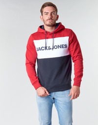 Vêtements Homme Sweats Jack & Jones JJELOGO BLOCKING Rouge