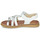 Chaussures Fille Sandales et Nu-pieds GBB SUMY Blanc / Argenté