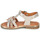 Chaussures Fille Sandales et Nu-pieds GBB EGEA Blanc / Rose gold