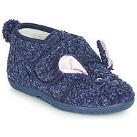 Chaussures Enfant Chaussons Little Mary LAPINVELCRO Bleu