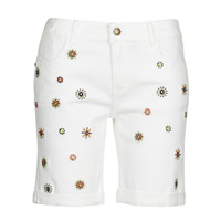 Vêtements Femme Shorts / Bermudas Desigual GRECIA Blanc