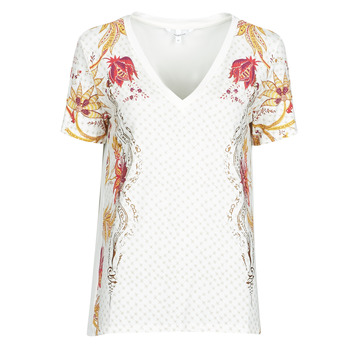 Vêtements Femme T-shirts manches courtes Desigual PRAGA Blanc