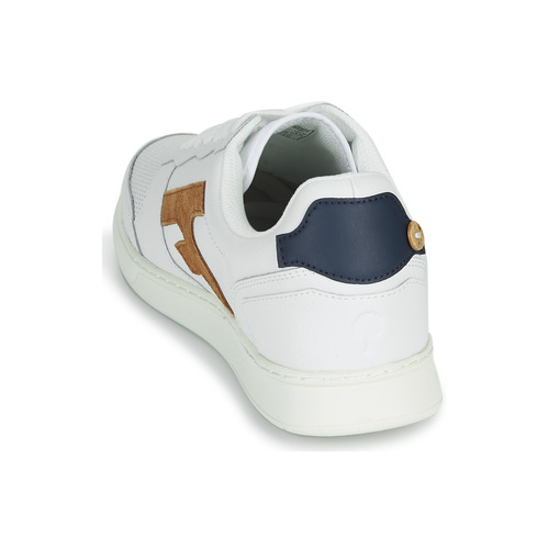 Faguo HAZEL LEATHER Blanc / Marron