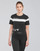 Vêtements Femme T-shirts manches courtes Emporio Armani EA7 THINEA Noir / Blanc