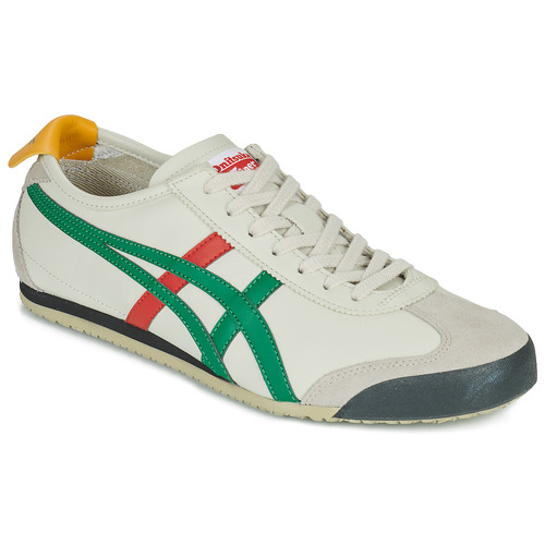 Chaussures Baskets basses Onitsuka Tiger MEXICO 66 Blanc / Vert / Rouge