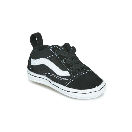 Chaussures Enfant Baskets basses Vans OLD SKOOL Noir / Blanc