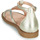 Chaussures Fille Sandales et Nu-pieds Acebo's 9895GE-PLATINO-J Doré