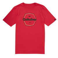 Vêtements Garçon T-shirts manches courtes Quiksilver HARD WIRED Rouge