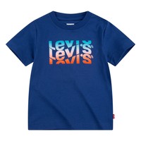 Vêtements Garçon T-shirts manches courtes Levi's POLITI Marine