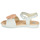 Chaussures Fille Sandales et Nu-pieds Camper TWINS Rose / Blanc