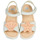 Chaussures Fille Sandales et Nu-pieds Camper TWINS Rose / Blanc
