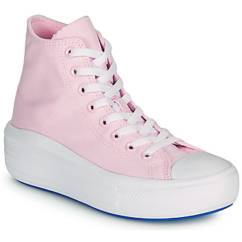Chaussures Femme Baskets montantes Converse CHUCK TAYLOR ALL STAR MOVE ANODIZED METALS HI Rose