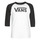 Vêtements Homme T-shirts manches longues Vans VANS CLASSIC RAGLAN Blanc / Noir